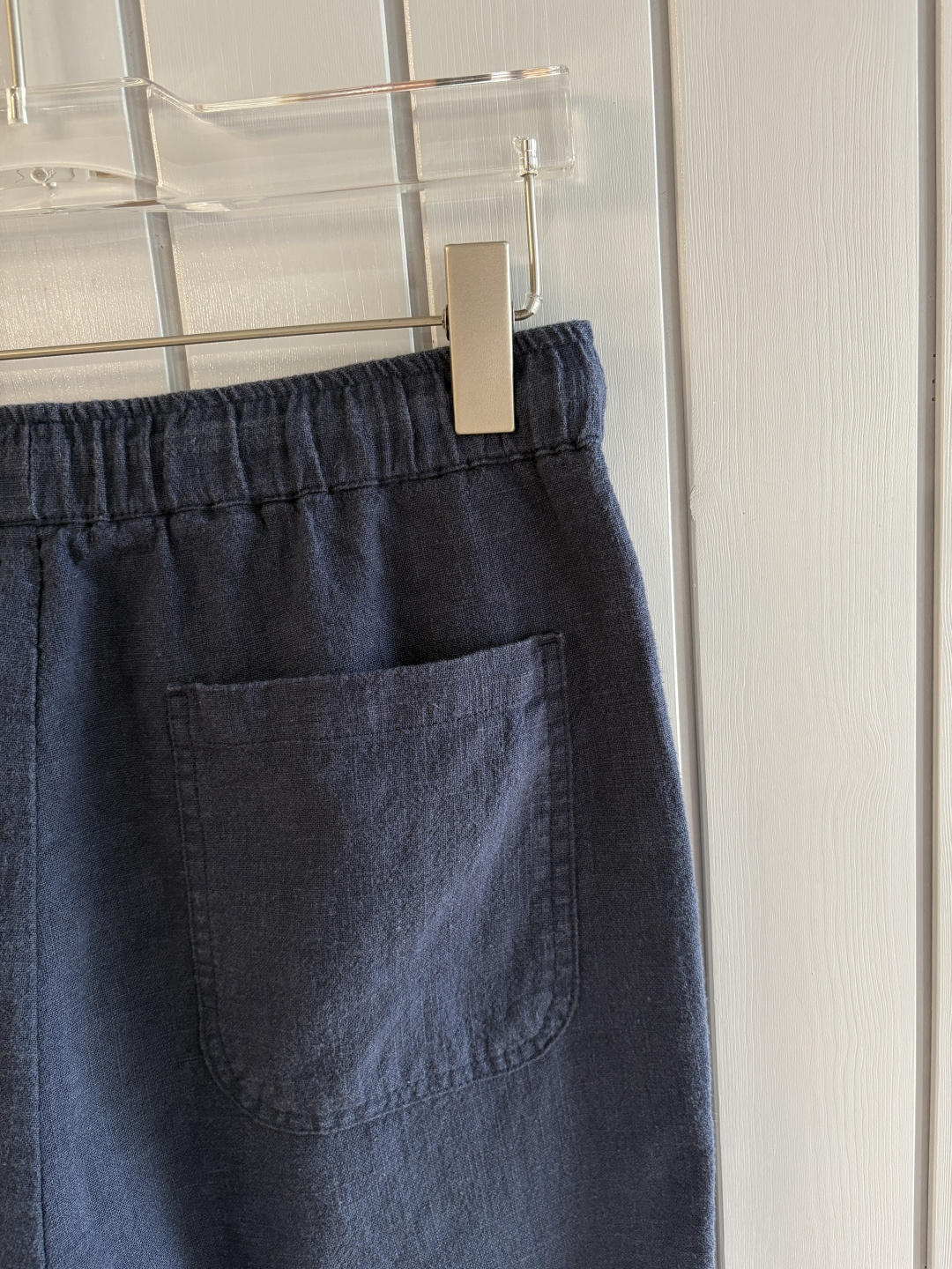 L2025年秋季新款70%苎麻30%棉简约百搭薄款透气直筒休闲短裤🩳面料柔软舒适透气&休闲百搭
尺码：M