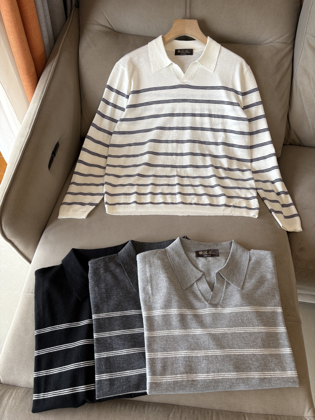 耗时王”菱形提花设计甄选超细优质纱线翻领短袖男士典藏款「耗时王」长袖针织奢雅工艺，触肤即高阶。

• 匠