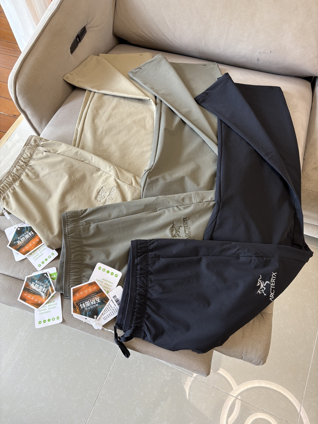 始祖2025夏季新款 秋冬休闲裤，专柜定制面料 透气舒适度高，细节无可挑剔，品牌元素设计理念，体现品质。