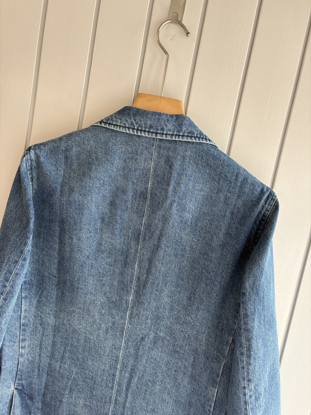 。lP🆕牛仔西装之称顶奢进口牛仔面料复古老钱风款式平驳领两粒扣斜插衬单西顶奢之选！Solbiati牛仔西