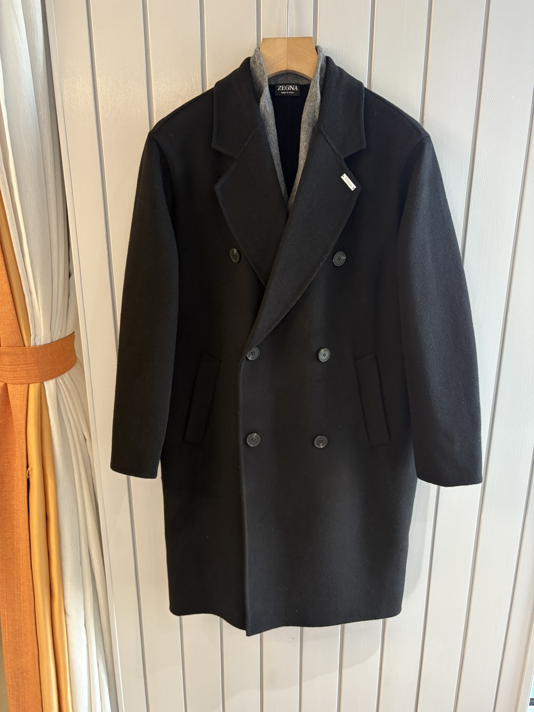 Zegna Wool-Cashmere Blend Overcoat - Timeless Elegance and Warmth