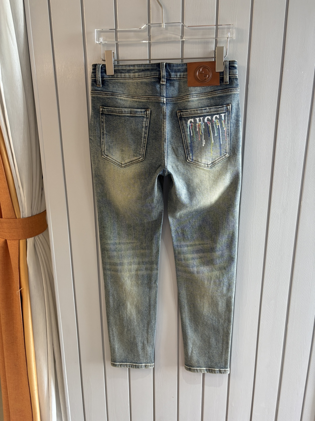 🌾退换🔥专柜🆕2025秋冬设计推荐 热卖牛仔裤🆕柔软亲肤面料 奢华头层牛皮腰牌 经典蓝洗水 专柜限量款 