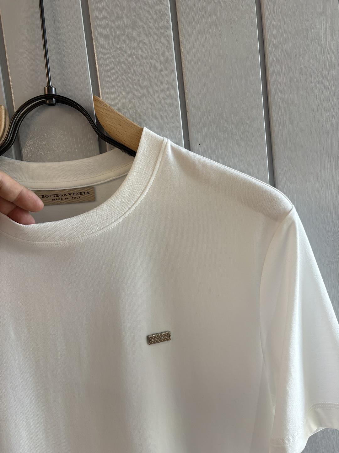 专柜2026SS春夏新款选用客供进口（48.5%的兰精莫代尔加41.5%的精疏棉加10%氨伦；有专用兰精