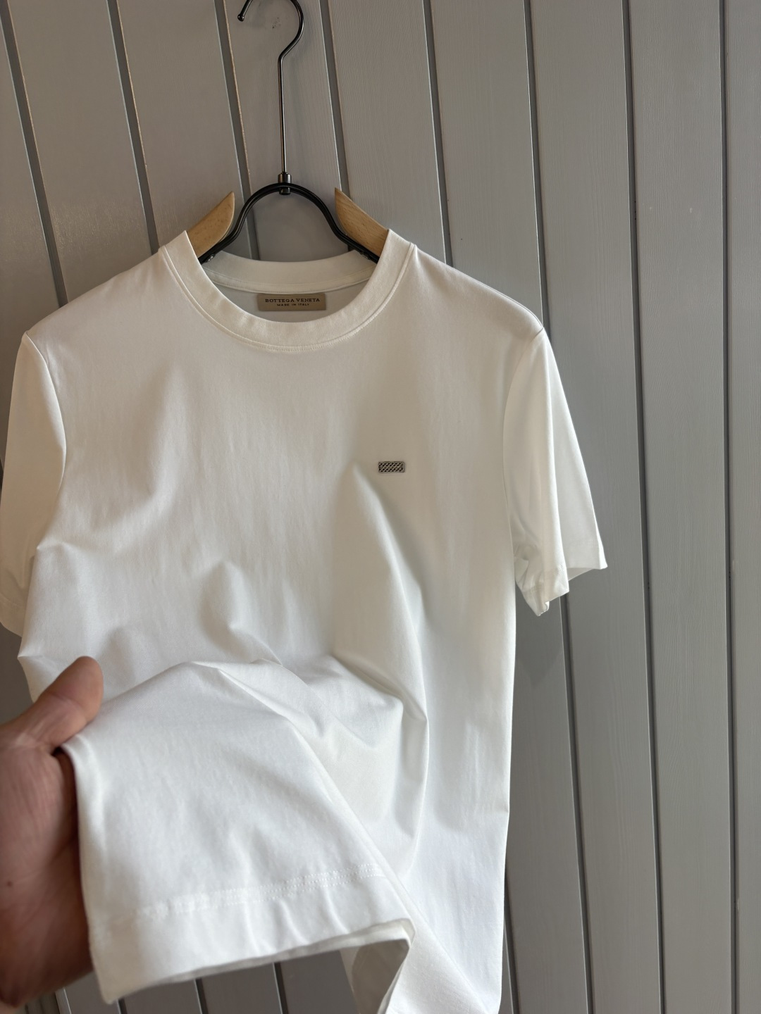 专柜2026SS春夏新款选用客供进口（48.5%的兰精莫代尔加41.5%的精疏棉加10%氨伦；有专用兰精