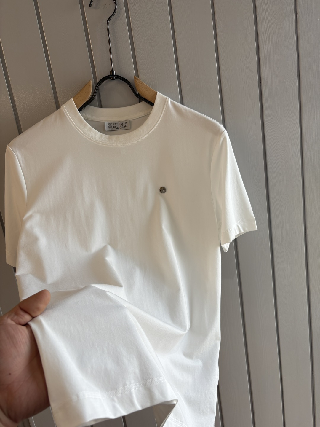 专柜2026SS春夏新款选用客供进口（48.5%的兰精莫代尔加41.5%的精疏棉加10%氨伦；有专用兰精