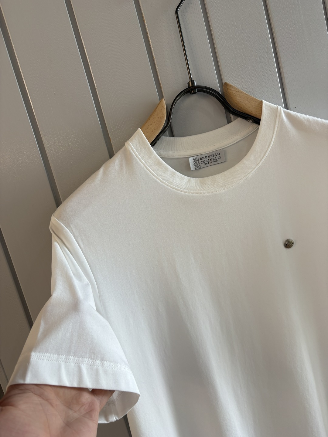 专柜2026SS春夏新款选用客供进口（48.5%的兰精莫代尔加41.5%的精疏棉加10%氨伦；有专用兰精