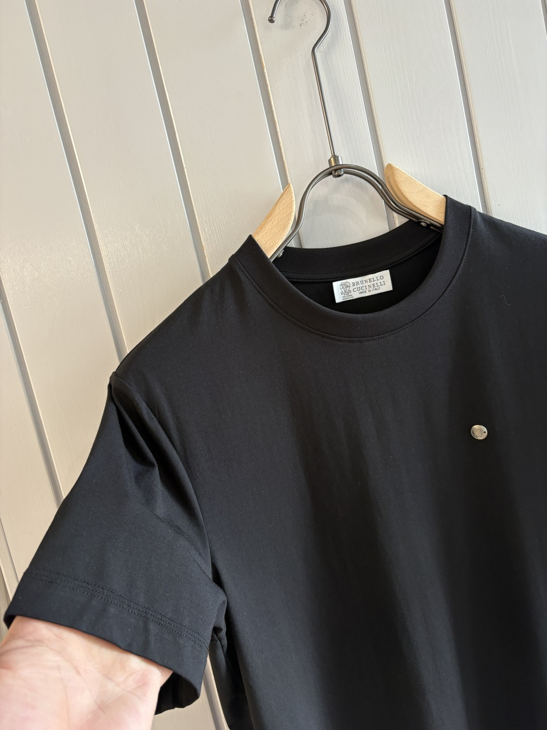 专柜2026SS春夏新款选用客供进口（48.5%的兰精莫代尔加41.5%的精疏棉加10%氨伦；有专用兰精