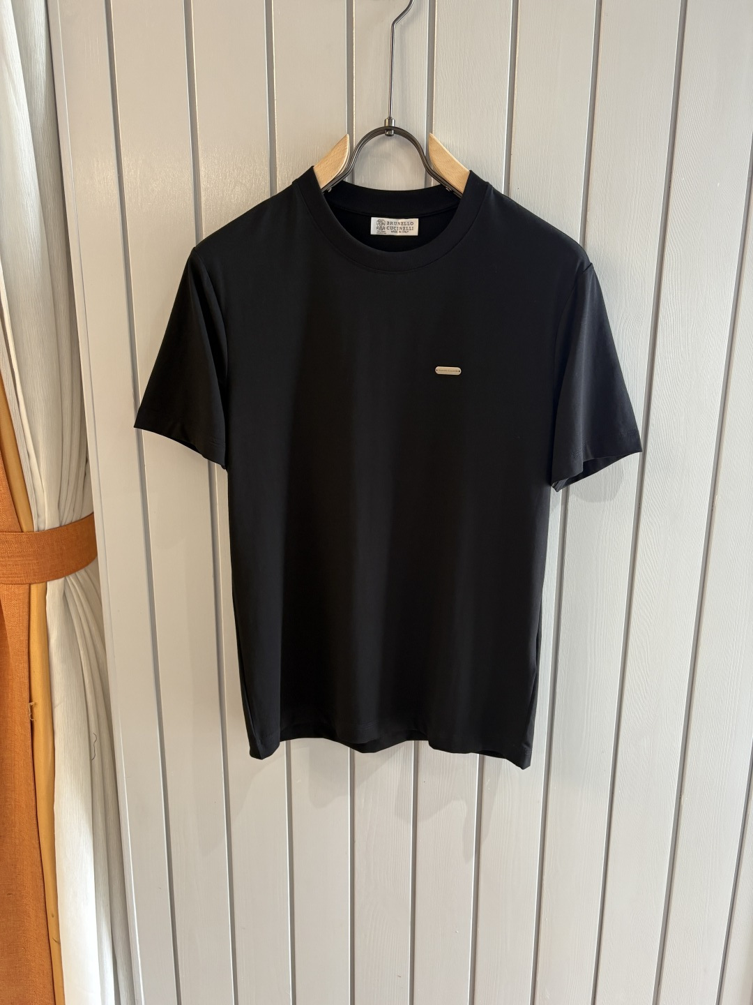 专柜2026SS春夏新款选用客供进口（48.5%的兰精莫代尔加41.5%的精疏棉加10%氨伦；有专用兰精