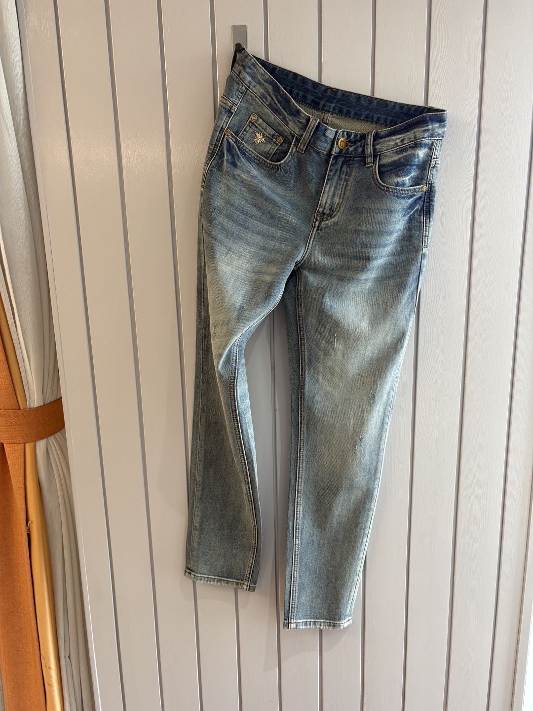 专柜🆕2026春夏设计推荐 热卖牛仔裤🆕柔软亲肤面料 奢华头层牛皮腰牌 经典蓝洗水 专柜限量款 奢华感订