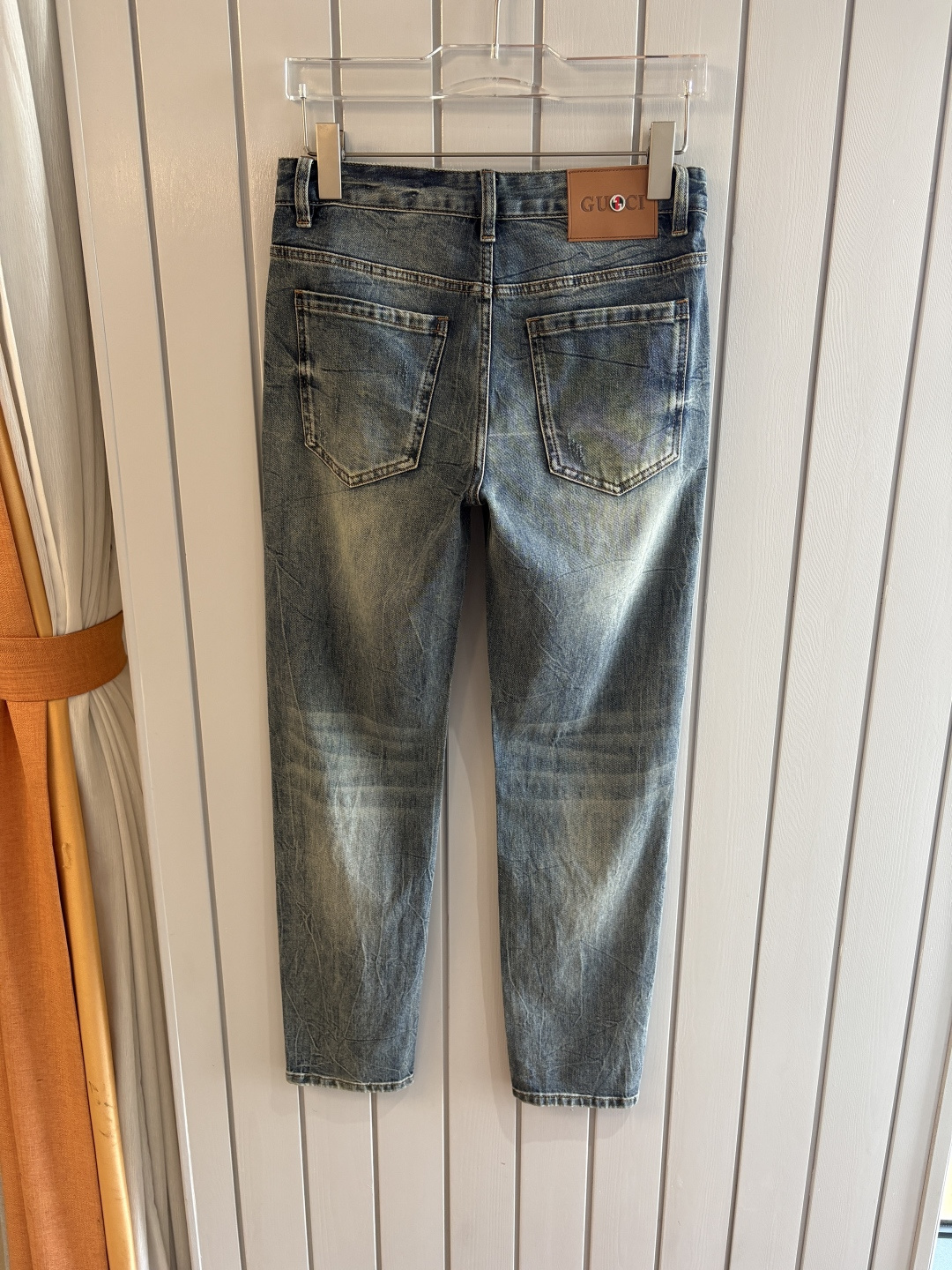 专柜🆕2026春夏设计推荐 热卖牛仔裤🆕柔软亲肤面料 奢华头层牛皮腰牌 经典蓝洗水 专柜限量款 奢华感订