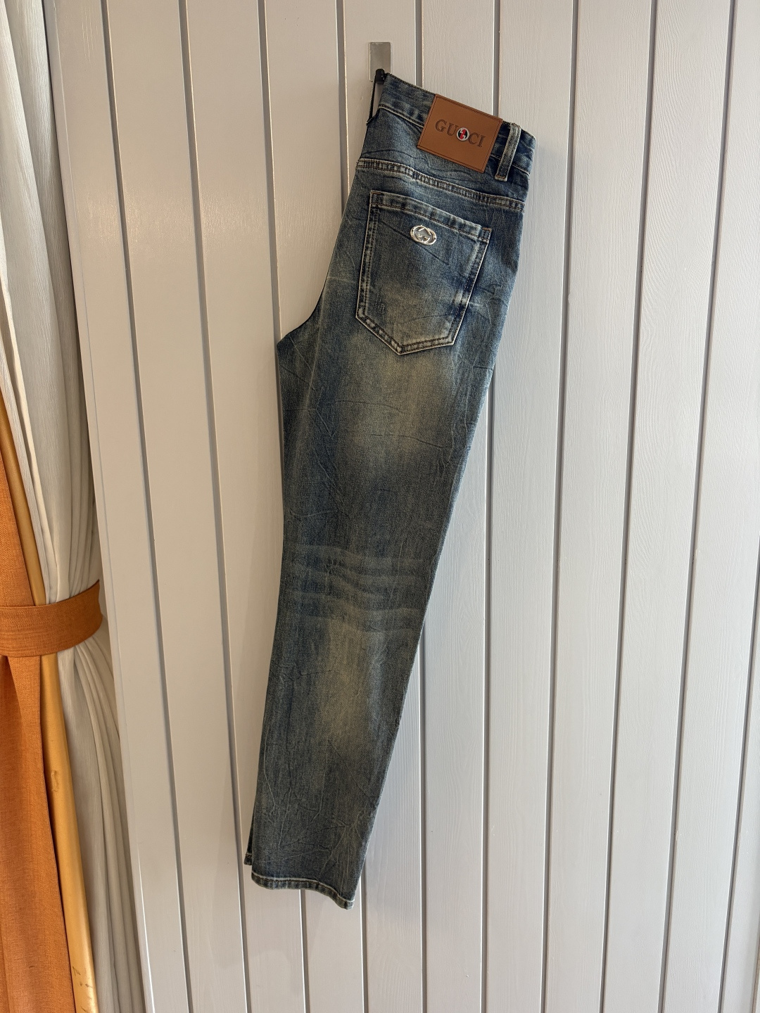 专柜🆕2026春夏设计推荐 热卖牛仔裤🆕柔软亲肤面料 奢华头层牛皮腰牌 经典蓝洗水 专柜限量款 奢华感订