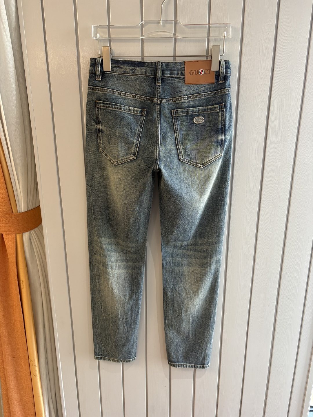 专柜🆕2026春夏设计推荐 热卖牛仔裤🆕柔软亲肤面料 奢华头层牛皮腰牌 经典蓝洗水 专柜限量款 奢华感订