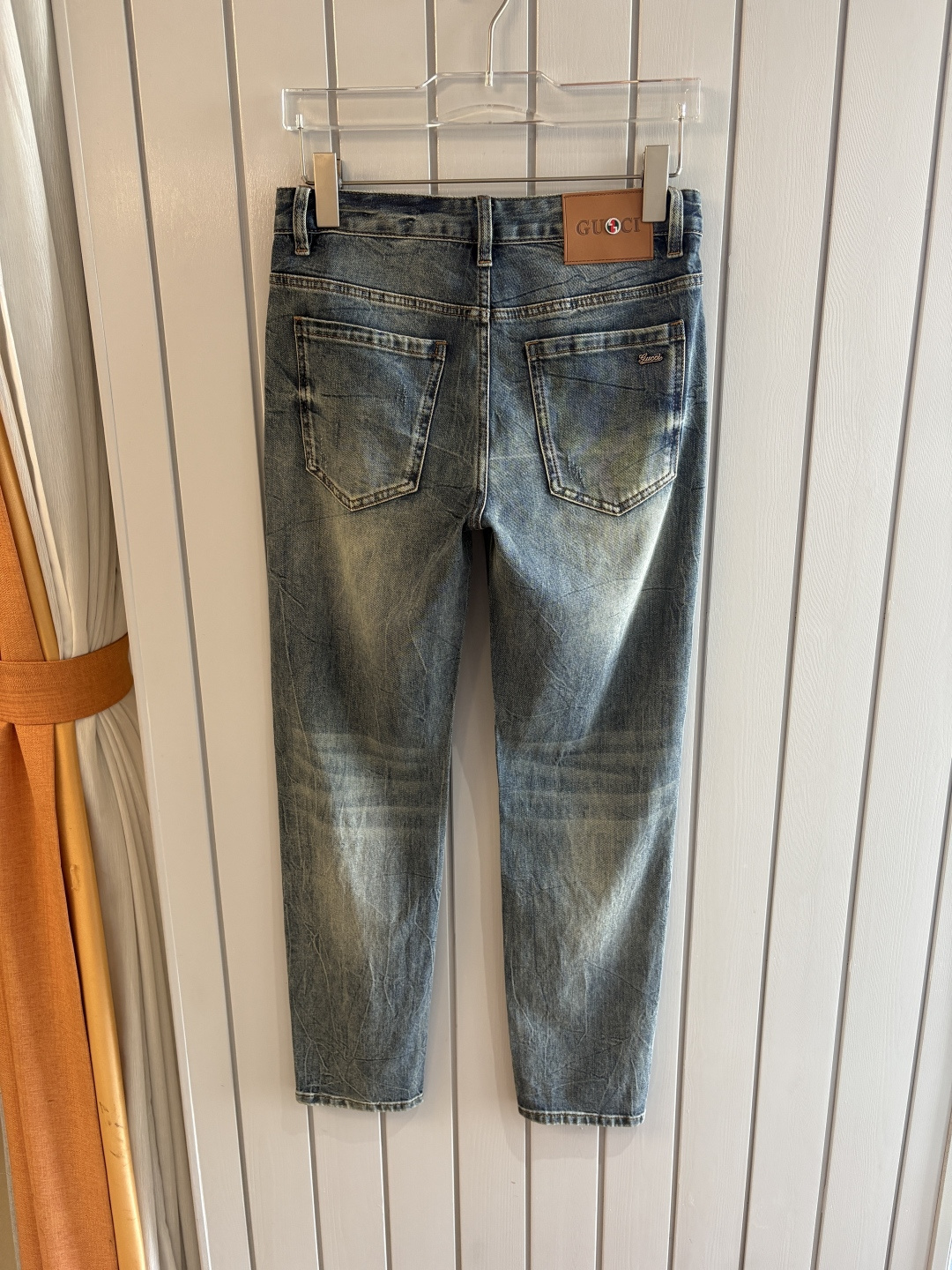 专柜🆕2026春夏设计推荐 热卖牛仔裤🆕柔软亲肤面料 奢华头层牛皮腰牌 经典蓝洗水 专柜限量款 奢华感订