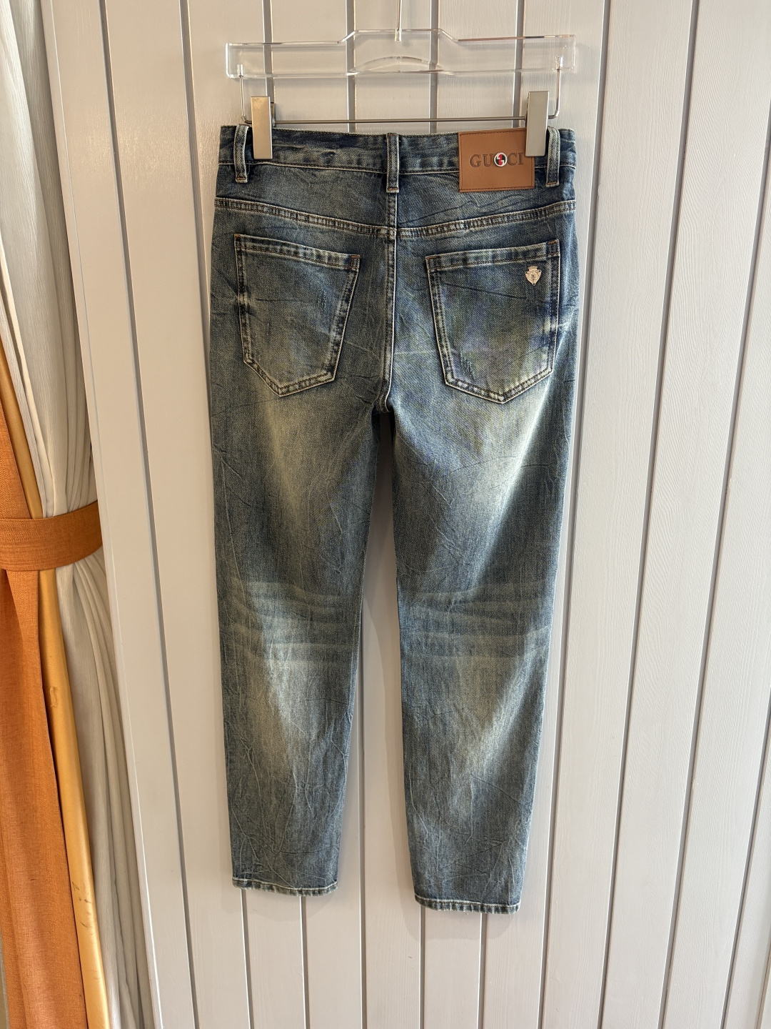 专柜🆕2026春夏设计推荐 热卖牛仔裤🆕柔软亲肤面料 奢华头层牛皮腰牌 经典蓝洗水 专柜限量款 奢华感订