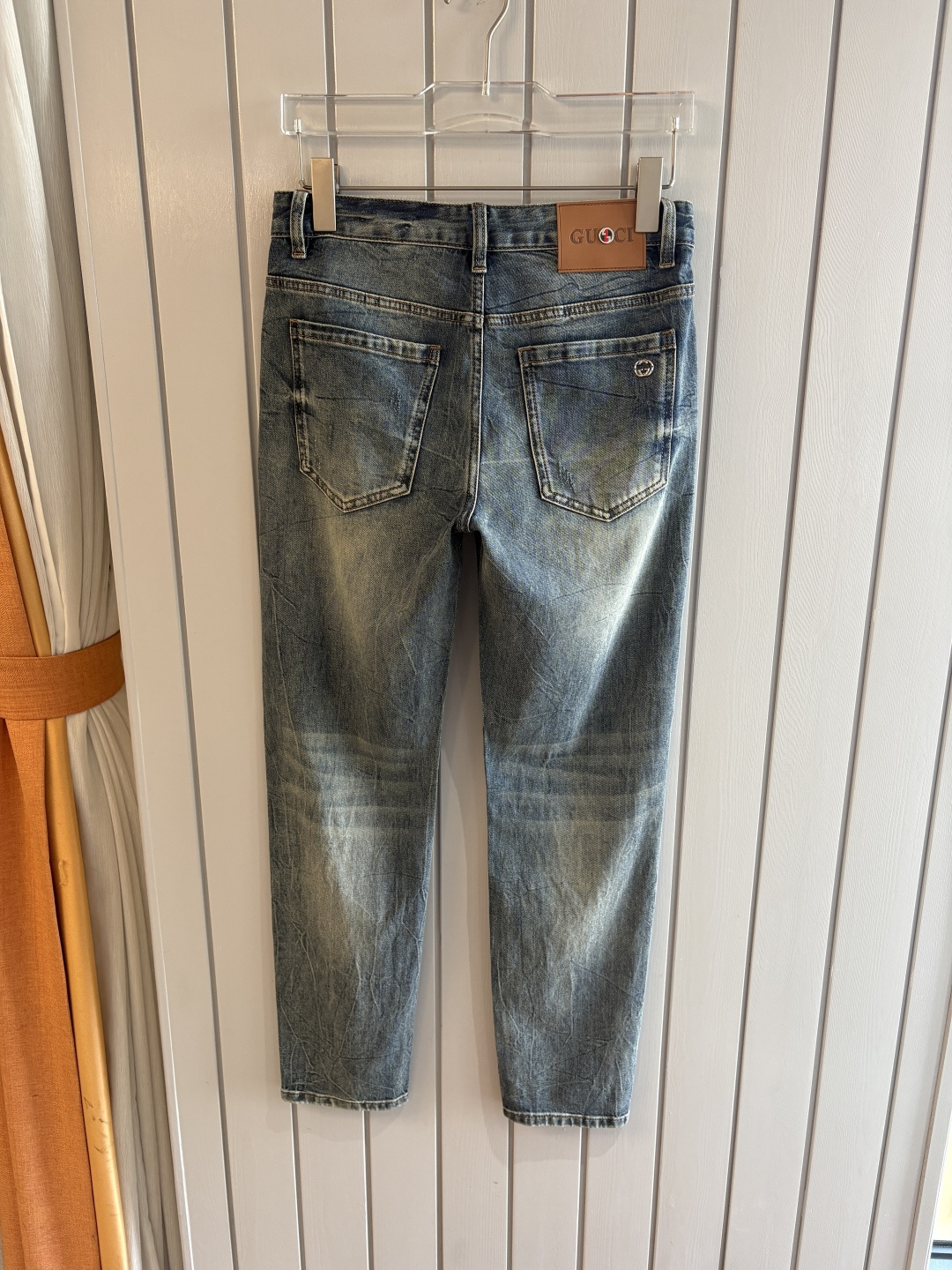 专柜🆕2026春夏设计推荐 热卖牛仔裤🆕柔软亲肤面料 奢华头层牛皮腰牌 经典蓝洗水 专柜限量款 奢华感订