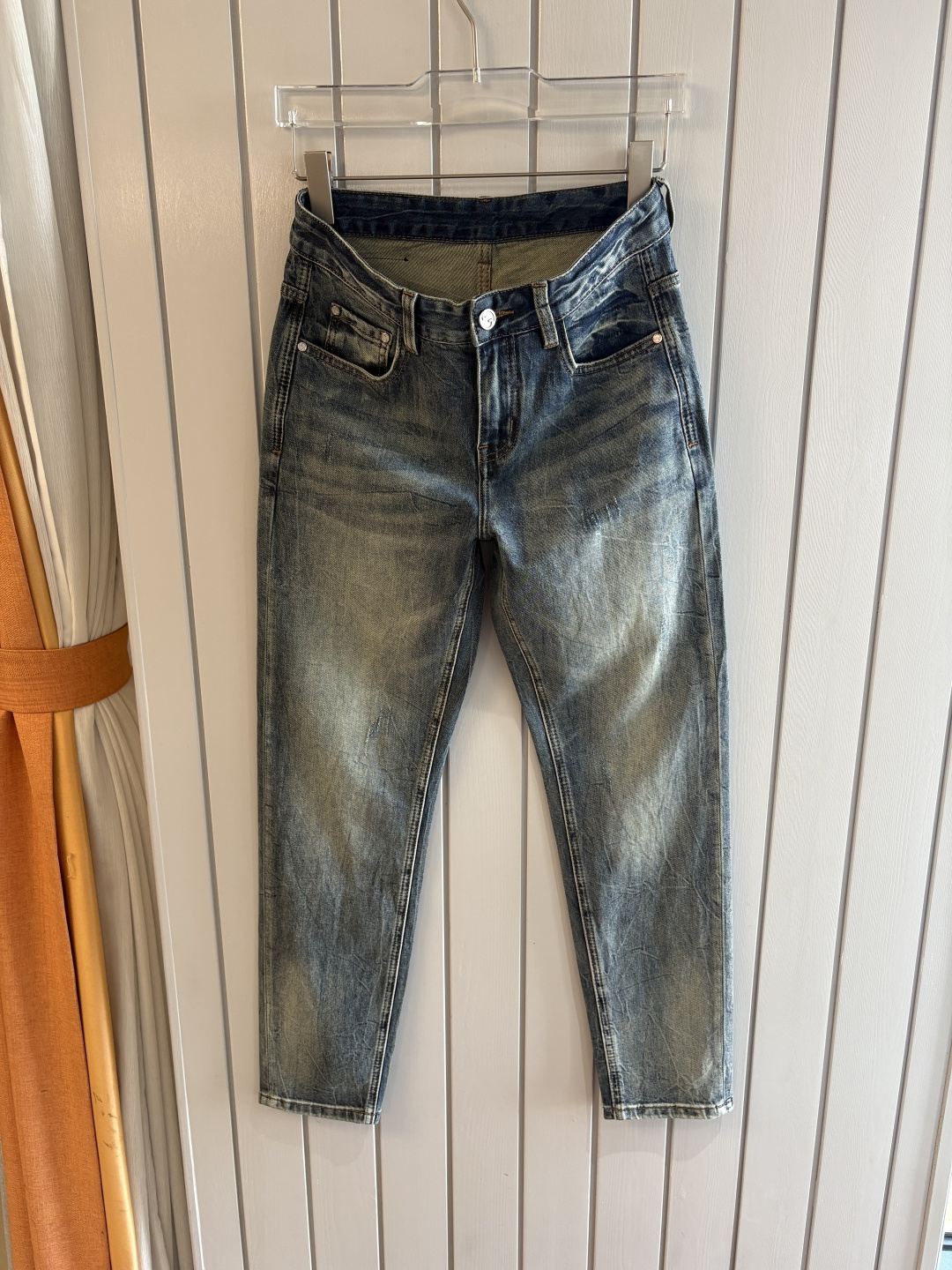 专柜🆕2026春夏设计推荐 热卖牛仔裤🆕柔软亲肤面料 奢华头层牛皮腰牌 经典蓝洗水 专柜限量款 奢华感订