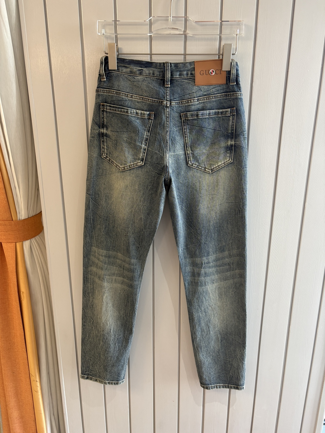 专柜🆕2026春夏设计推荐 热卖牛仔裤🆕柔软亲肤面料 奢华头层牛皮腰牌 经典蓝洗水 专柜限量款 奢华感订