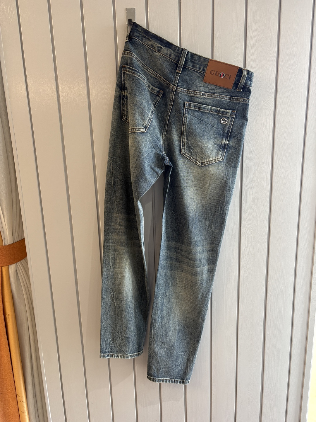 专柜🆕2026春夏设计推荐 热卖牛仔裤🆕柔软亲肤面料 奢华头层牛皮腰牌 经典蓝洗水 专柜限量款 奢华感订