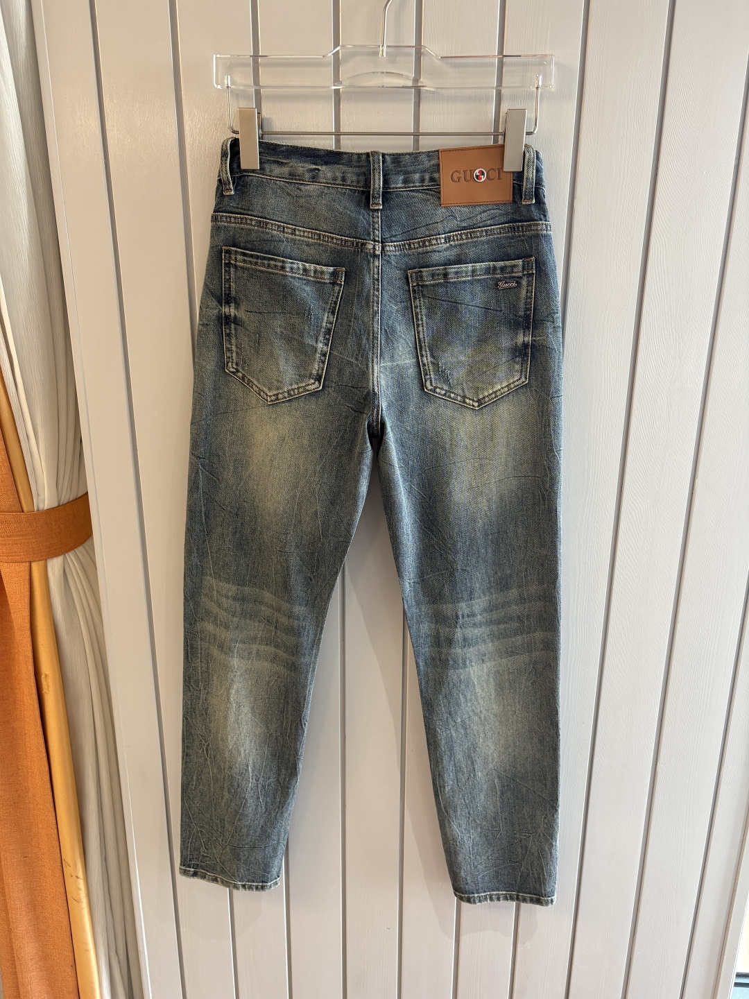 专柜🆕2026春夏设计推荐 热卖牛仔裤🆕柔软亲肤面料 奢华头层牛皮腰牌 经典蓝洗水 专柜限量款 奢华感订