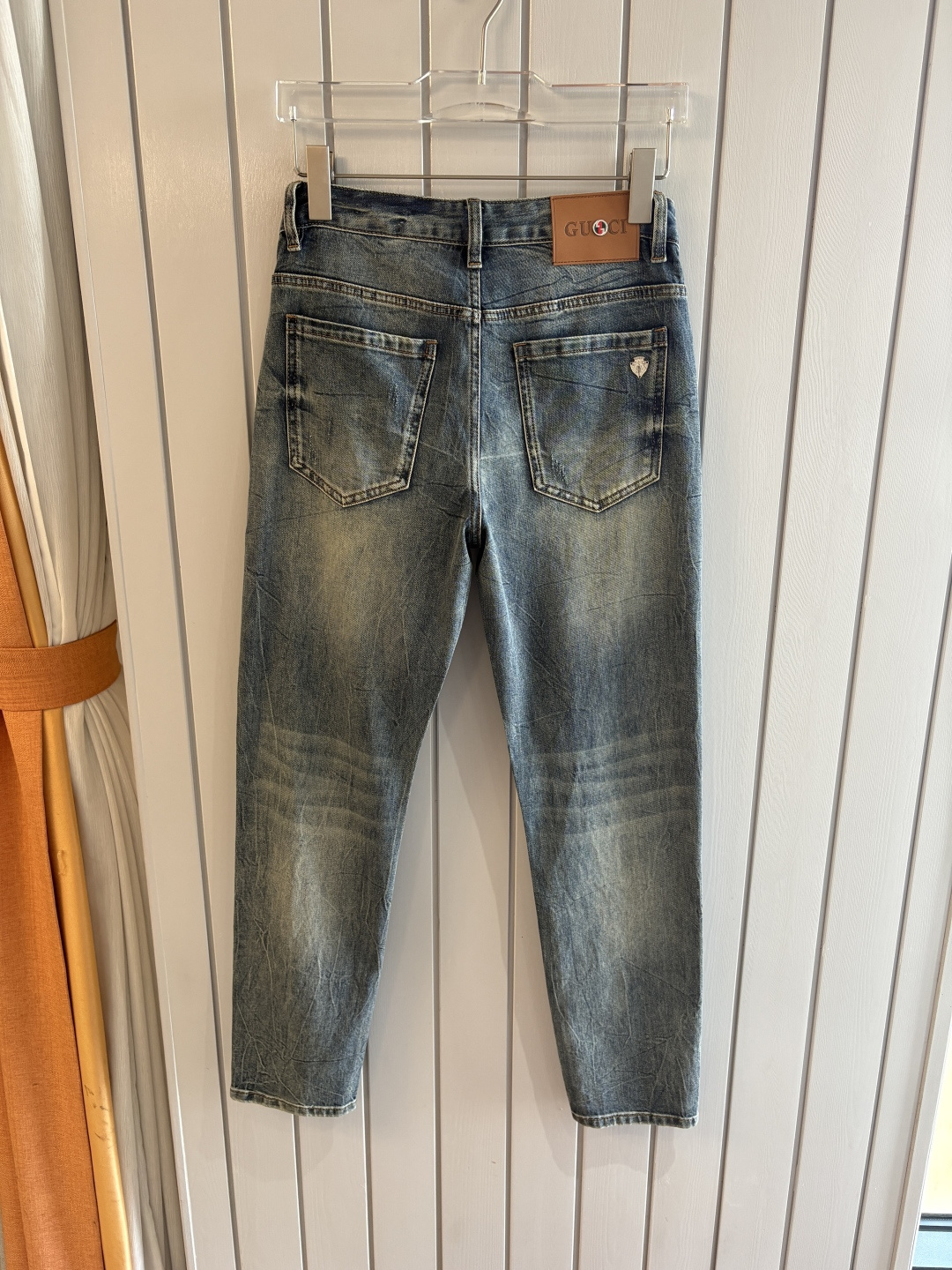 专柜🆕2026春夏设计推荐 热卖牛仔裤🆕柔软亲肤面料 奢华头层牛皮腰牌 经典蓝洗水 专柜限量款 奢华感订