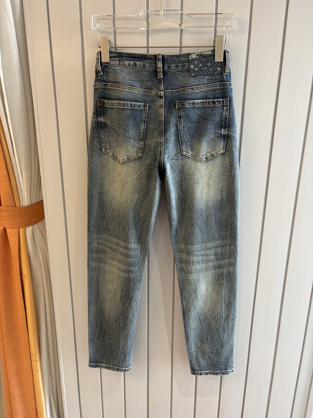 专柜🆕2026春夏设计推荐 热卖牛仔裤🆕柔软亲肤面料 奢华头层牛皮腰牌 经典蓝洗水 专柜限量款 奢华感订