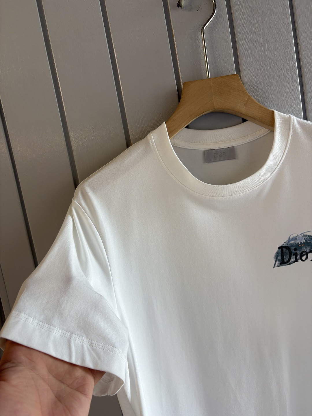 专柜2026SS春夏新款选用客供进口（48.5%的兰精莫代尔加41.5%的精疏棉加10%氨伦；有专用兰精