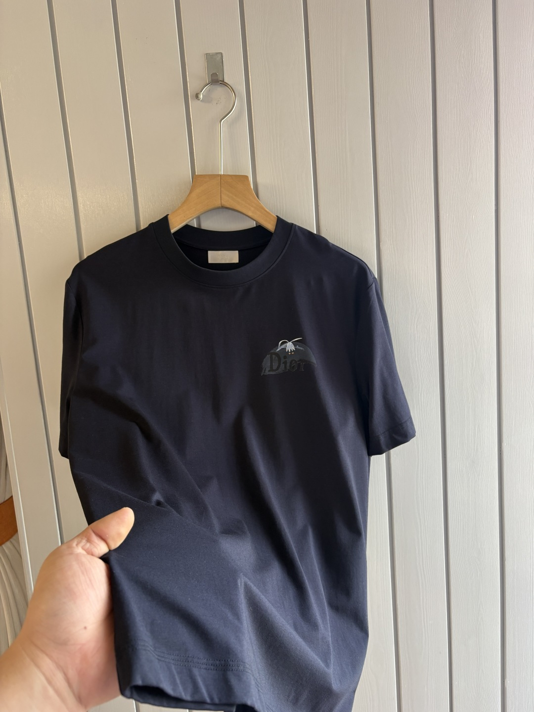 专柜2026SS春夏新款选用客供进口（48.5%的兰精莫代尔加41.5%的精疏棉加10%氨伦；有专用兰精