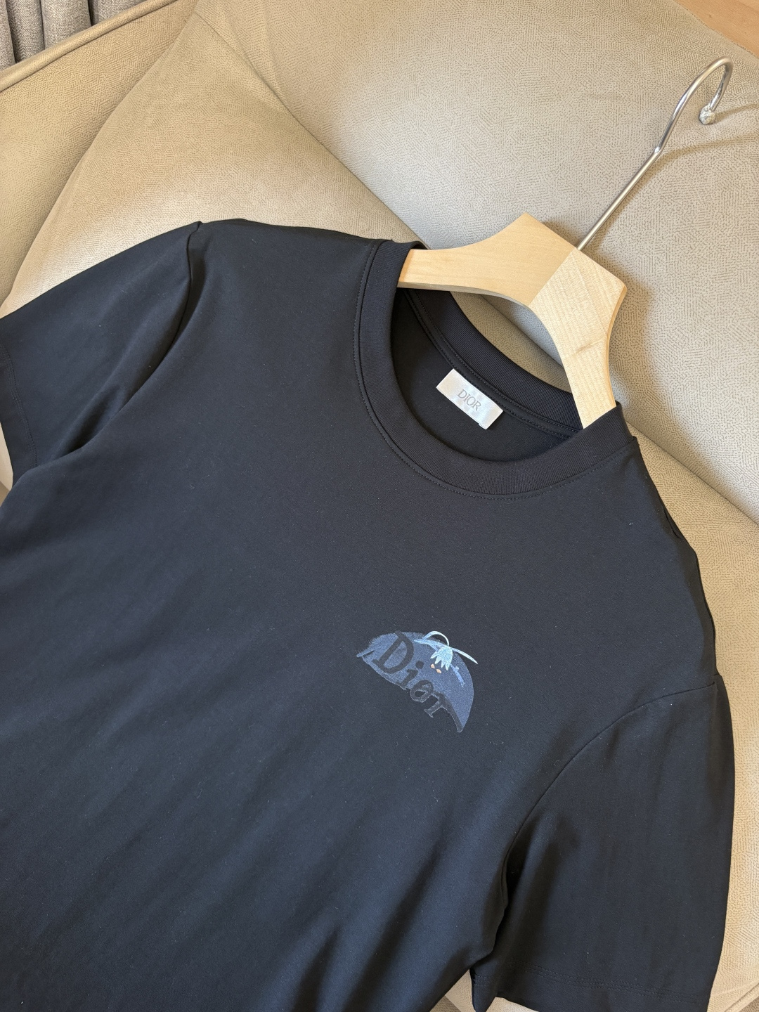 专柜2026SS春夏新款选用客供进口（48.5%的兰精莫代尔加41.5%的精疏棉加10%氨伦；有专用兰精