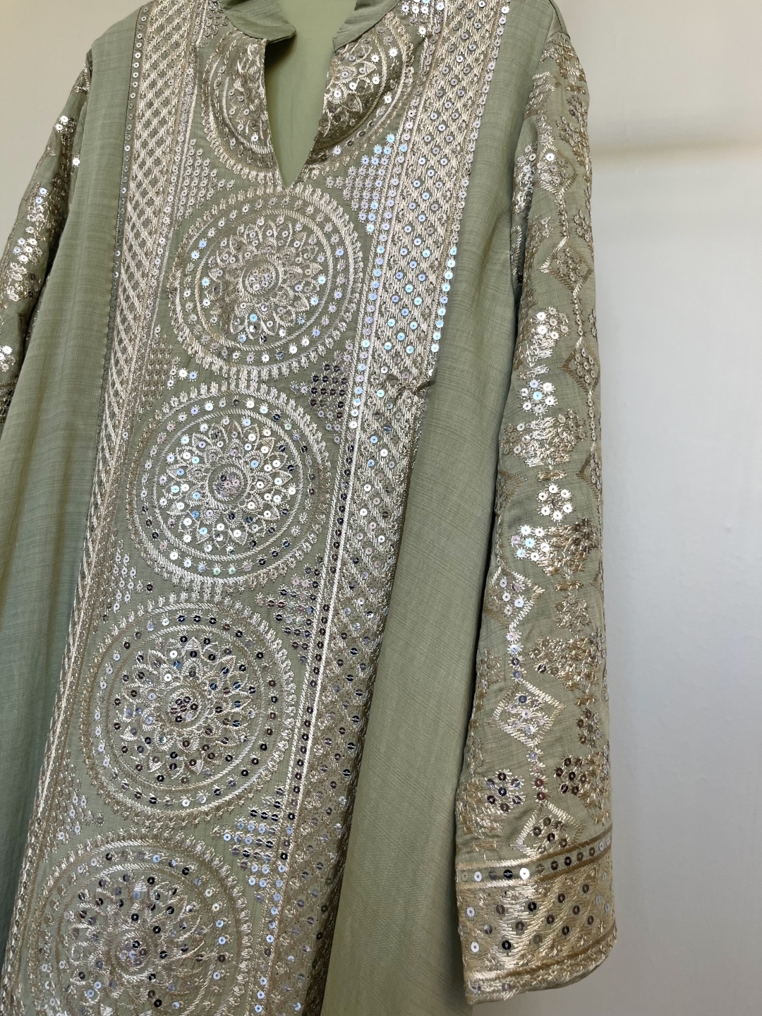 2025AW Elegant Women’s Dress: Green, White, Black, M-XXL, Cultural Fashion Encounter. - 图片 7