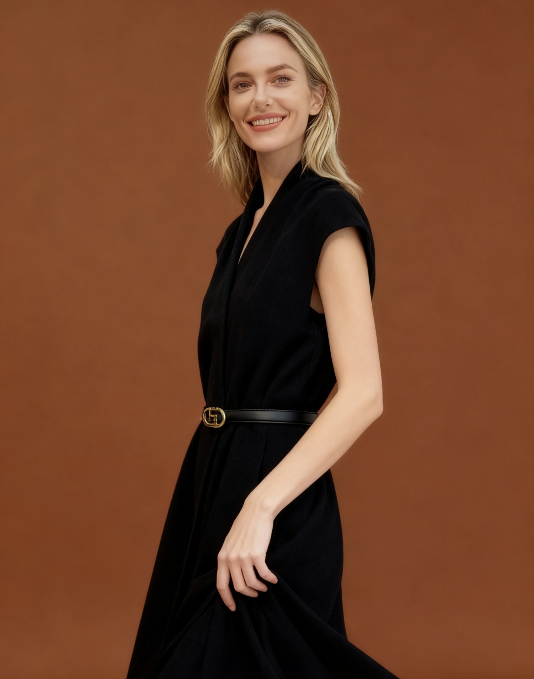 Fendi Cashmere Sleeveless Coat with Belt - Elegant and Versatile 1 cmp i1759484708835 6849 0 0