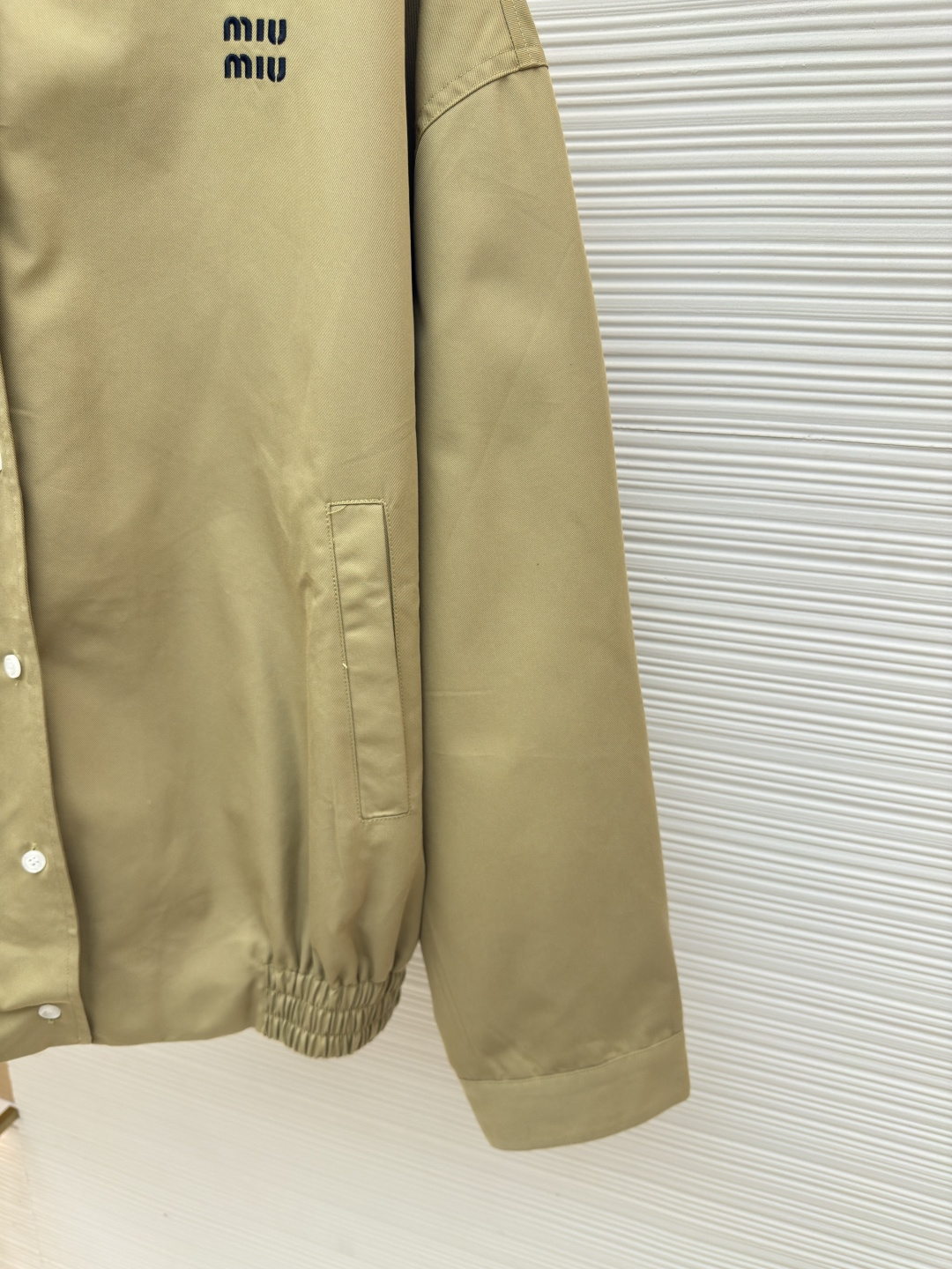 MIUMIU men MiuMiu embroidered buttoned jacket — photo 7