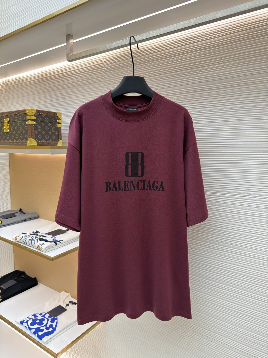 P115 Balenciaga nano BB Camiseta de manga corta con estampado ●Original: comprado por 4600 para desarrollo ●N.º de artí…