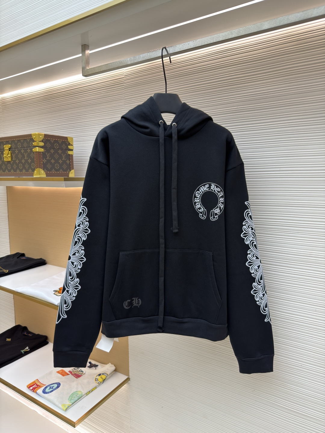 Chrome Hearts ● 1683497-B50 ● ● ● ● ● 550 ● S-M-L-XL ● 420g Maglia Felpa Abbigliamento