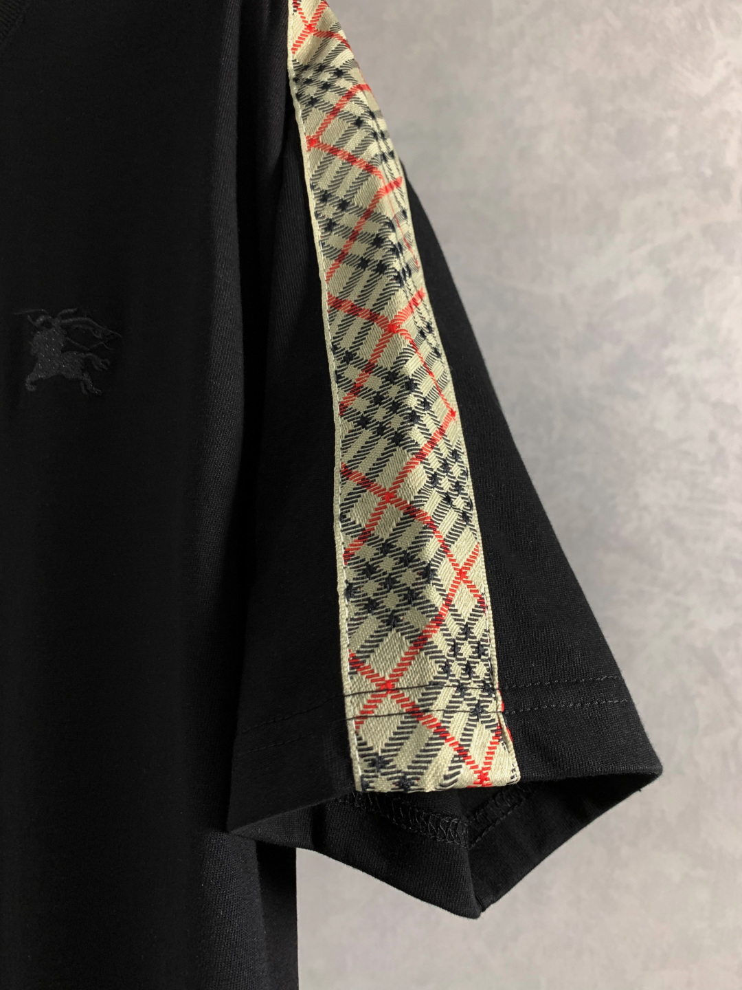 （顶级） BURBERRY 巴宝莉 织带战马短袖T恤