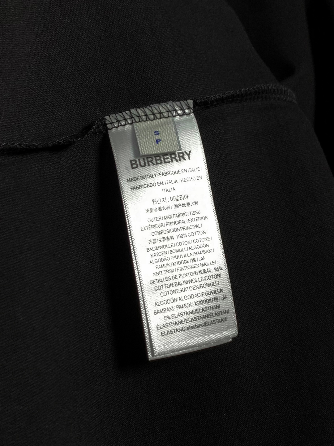 （顶级） BURBERRY 巴宝莉 织带战马短袖T恤