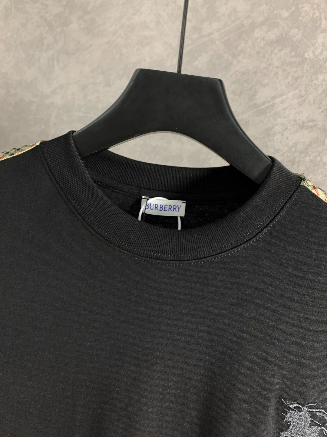 （顶级） BURBERRY 巴宝莉 织带战马短袖T恤