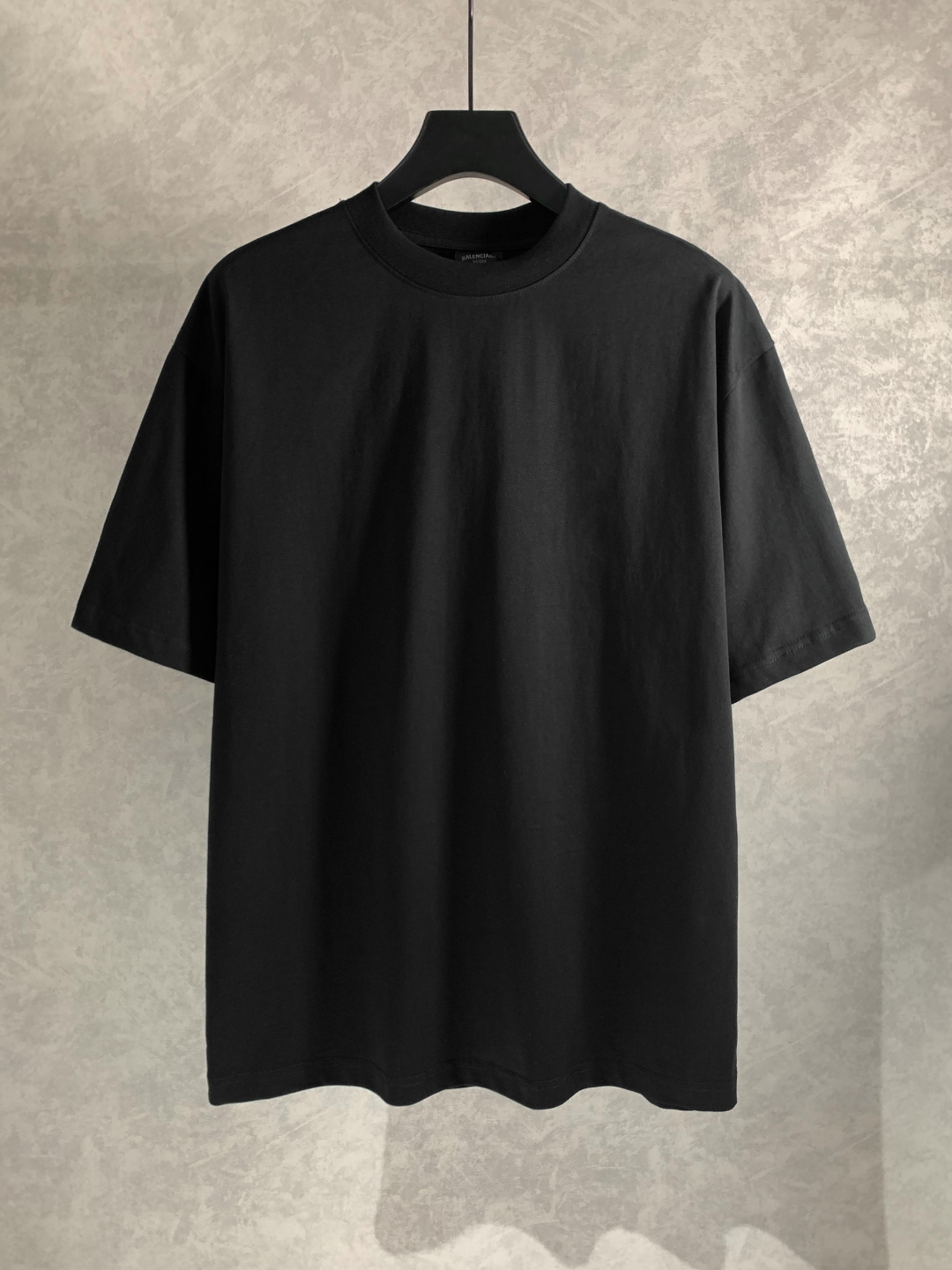 （顶级） Balenciaga/巴黎世家 后胶带字母圆领短袖T恤