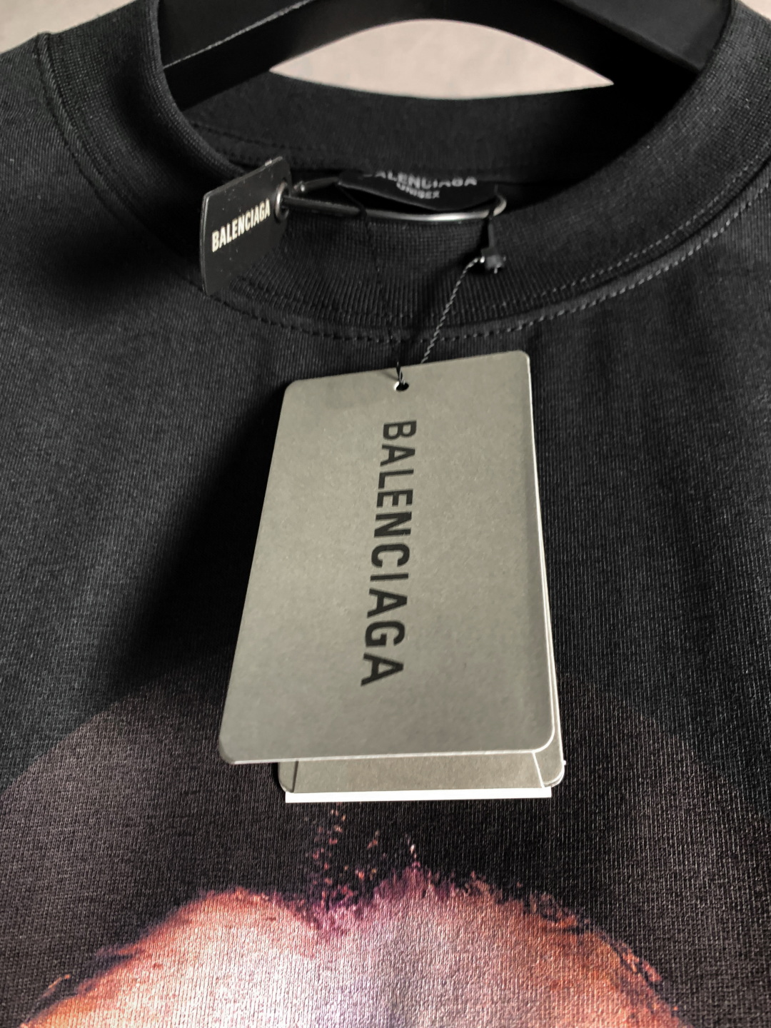（顶级） Balenciaga/巴黎世家 杨紫琼圆领短袖T恤