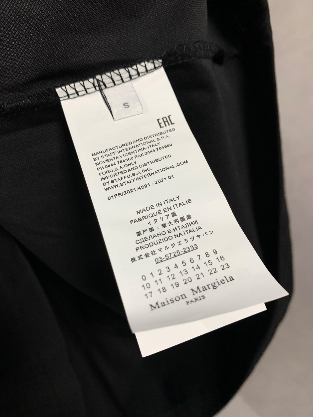 MAISON MARGIELA马吉拉MM6 520限定印花圆领短袖T恤