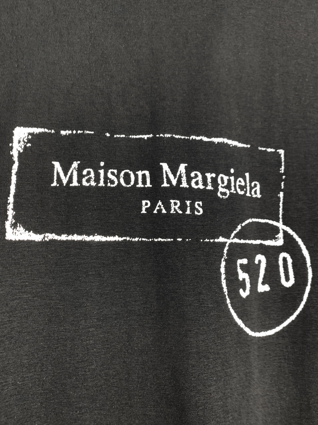MAISON MARGIELA马吉拉MM6 520限定印花圆领短袖T恤