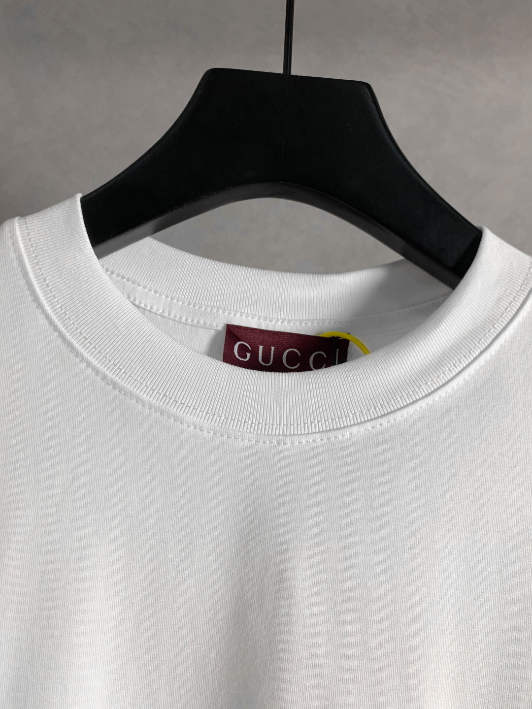 顶级） Gucci 古驰 新款 双环logo刺绣圆领短袖T恤