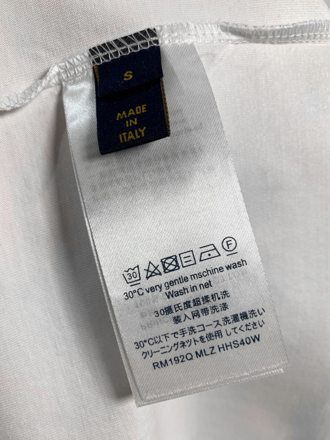 LOUIS VUITTON/路易威登 印章图案印花圆领短袖T恤