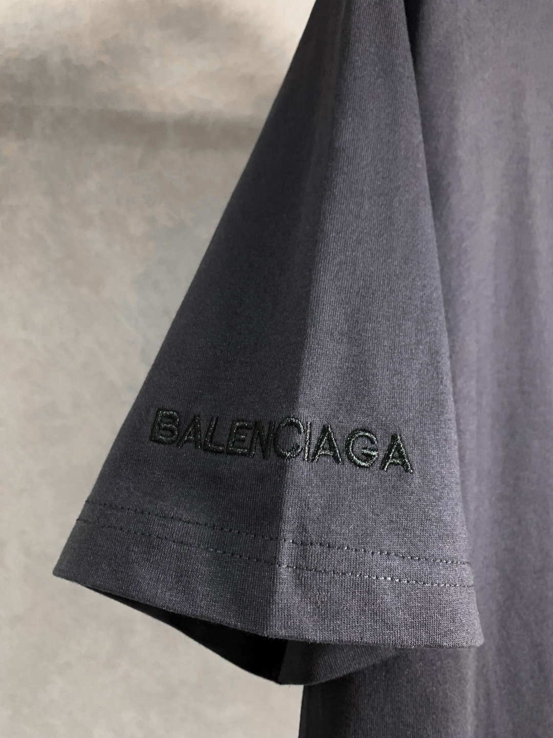 顶级） Balenciaga/巴黎世家 外星人图案圆领短袖T恤
