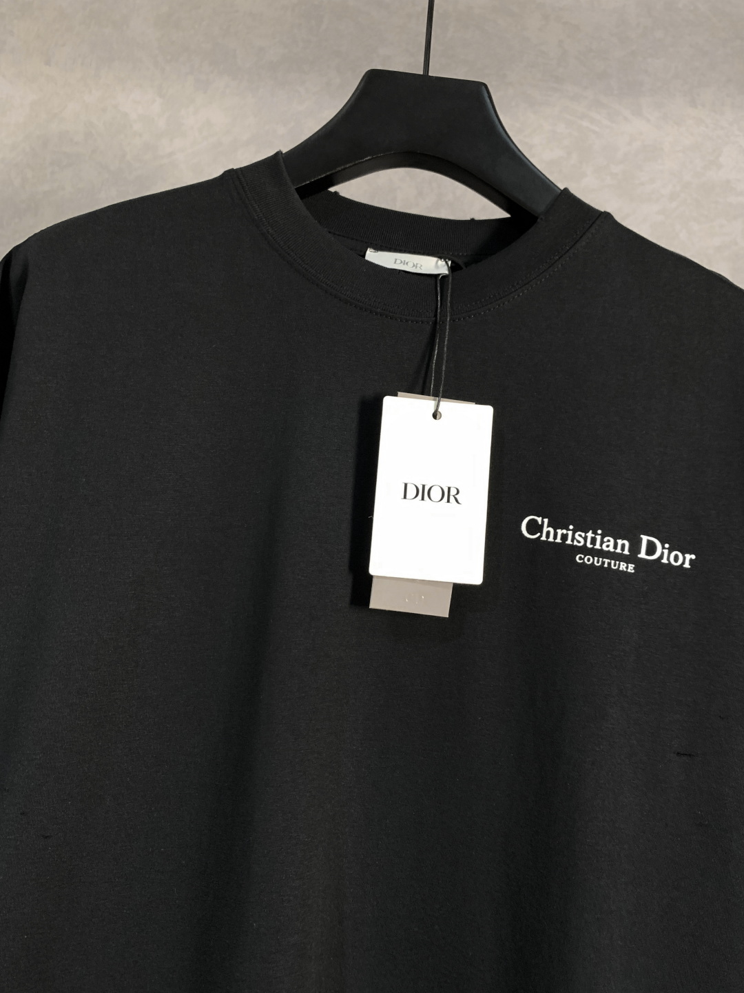 DIOR/迪奥 新款 铃兰花字母圆领短袖T恤