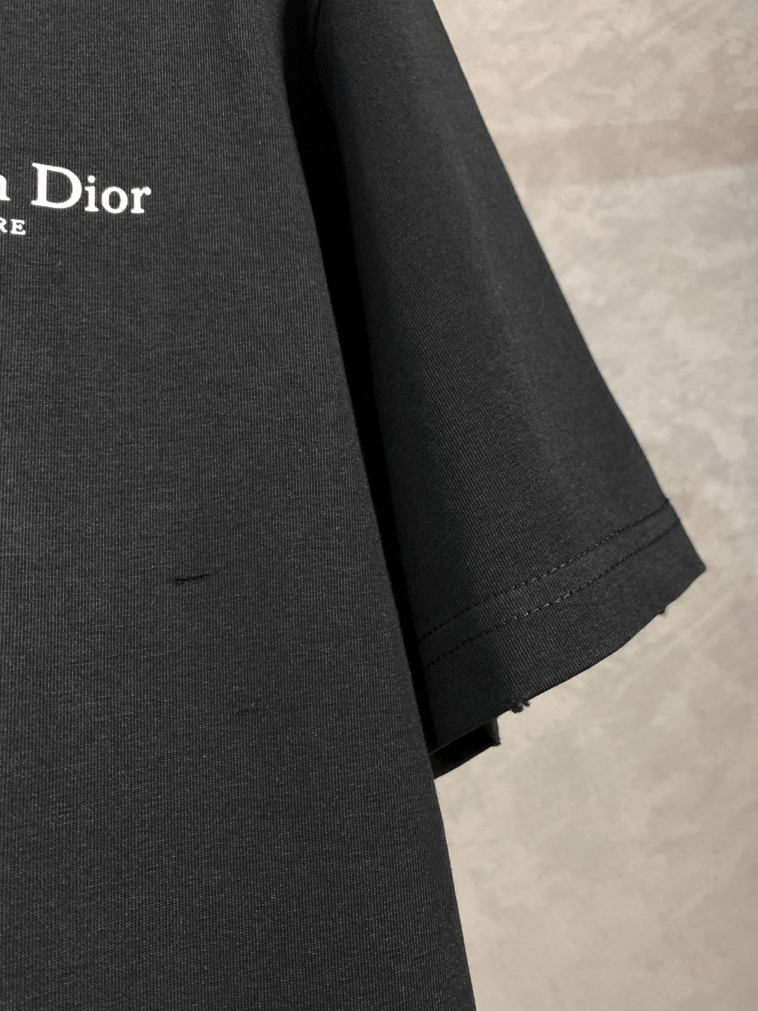 DIOR/迪奥 新款 铃兰花字母圆领短袖T恤