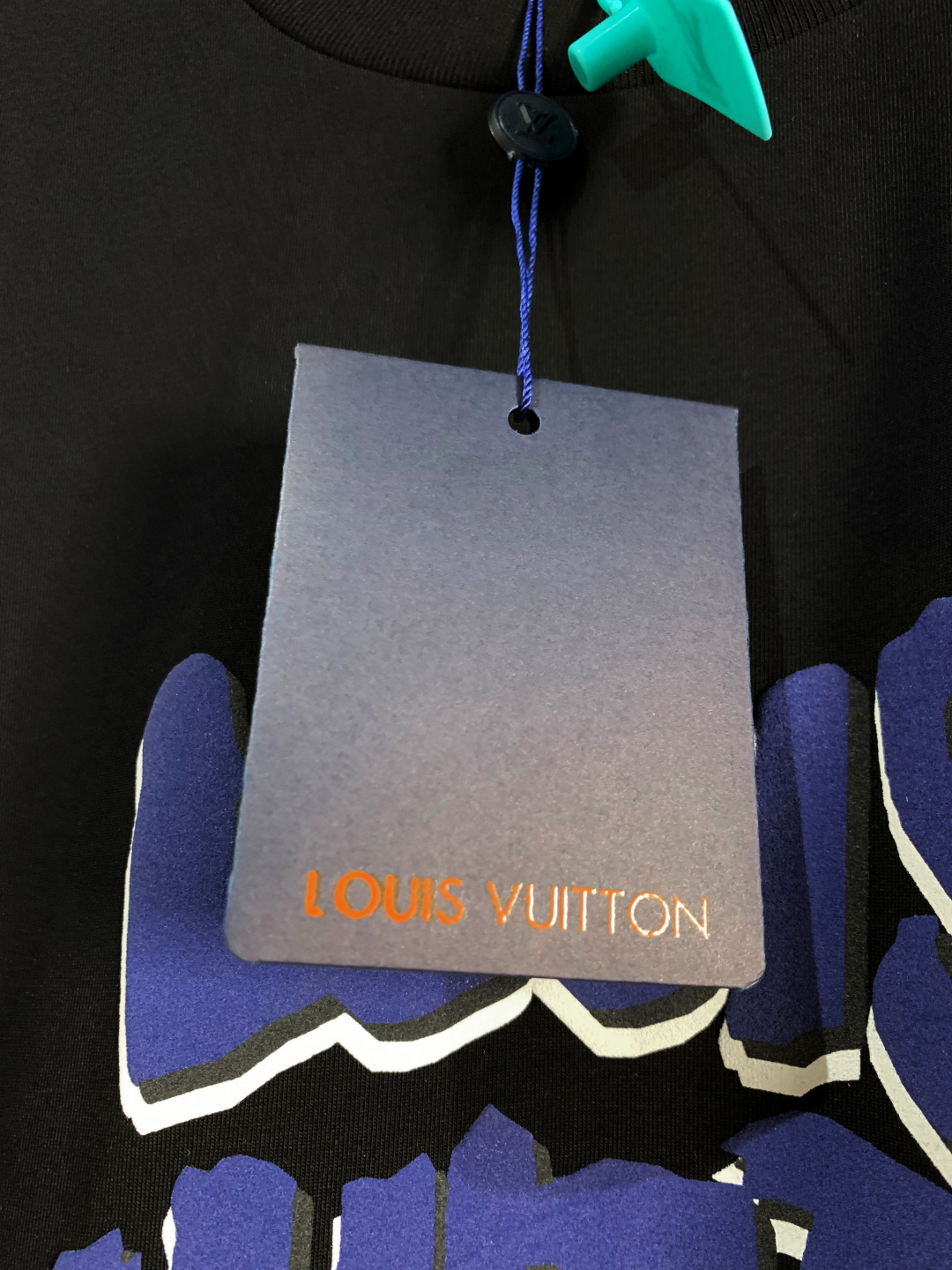 LOUIS VUITTON/路易威登 花朵字母字母短袖T恤