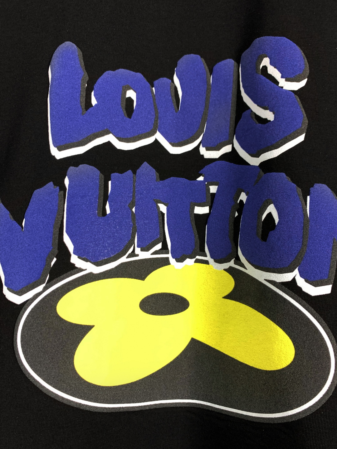 LOUIS VUITTON/路易威登 花朵字母字母短袖T恤