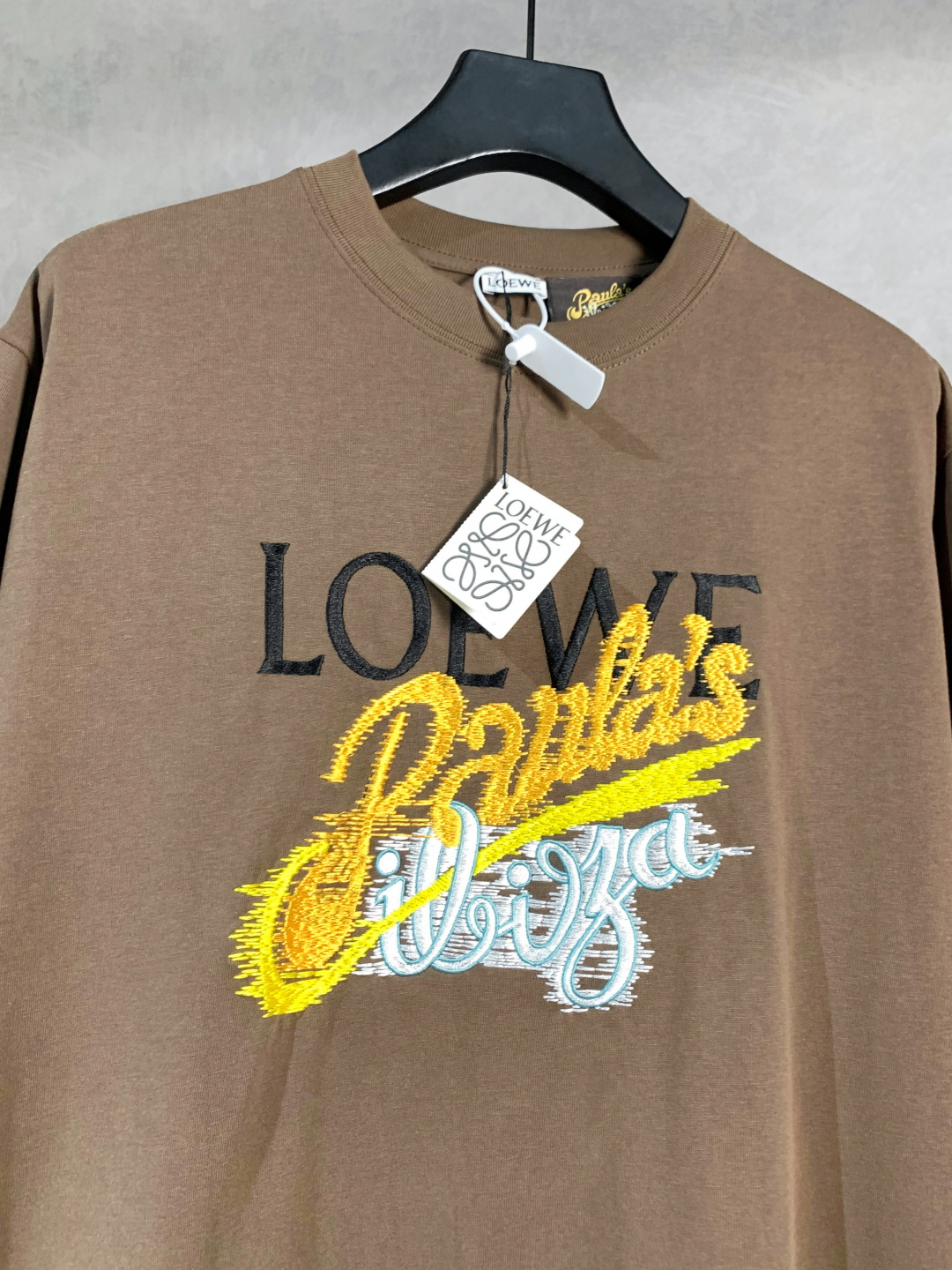 LOEWE 罗意威 新款系列 Paula’s 海岛圆领短袖T恤