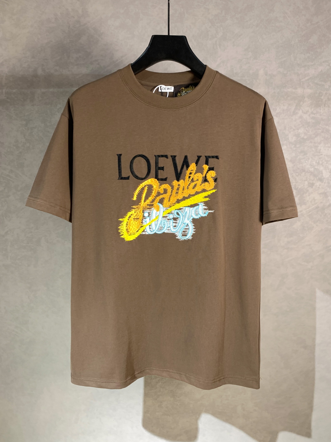 LOEWE 罗意威 新款系列 Paula’s 海岛圆领短袖T恤