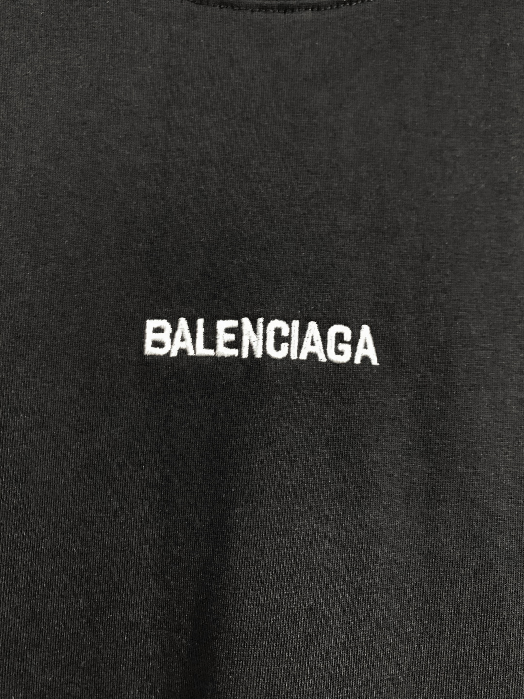 Balenciaga/巴黎世家 图标字母绣花圆领短袖T恤